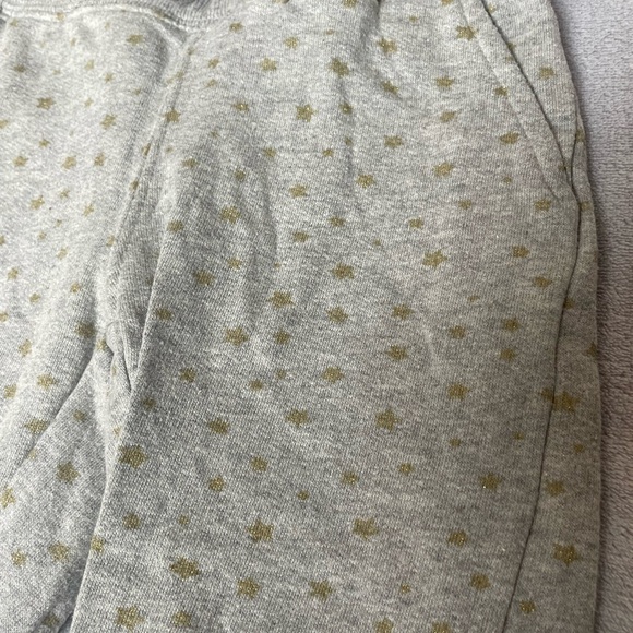 C&C California Kids Gray Sweatpants with Gold Stars - Picture 3 of 4